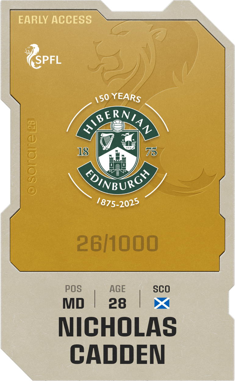 Nicholas Cadden 2025-26 • Limited 26/1000