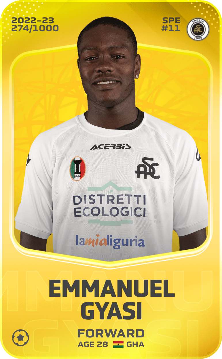 Emmanuel Gyasi 2022-23 • Limited 274/1000