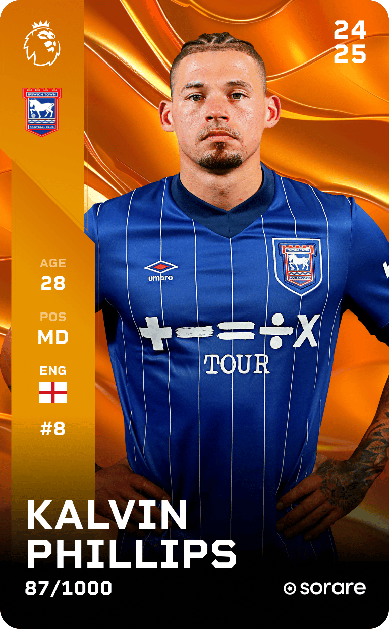 Kalvin Phillips 2024-25 • Limited 87/1000
