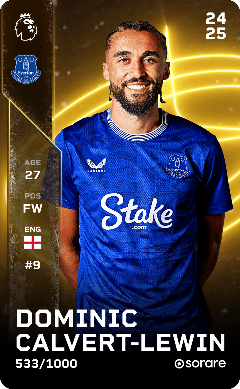 Dominic Calvert-Lewin 2024-25 • Limited 533/1000