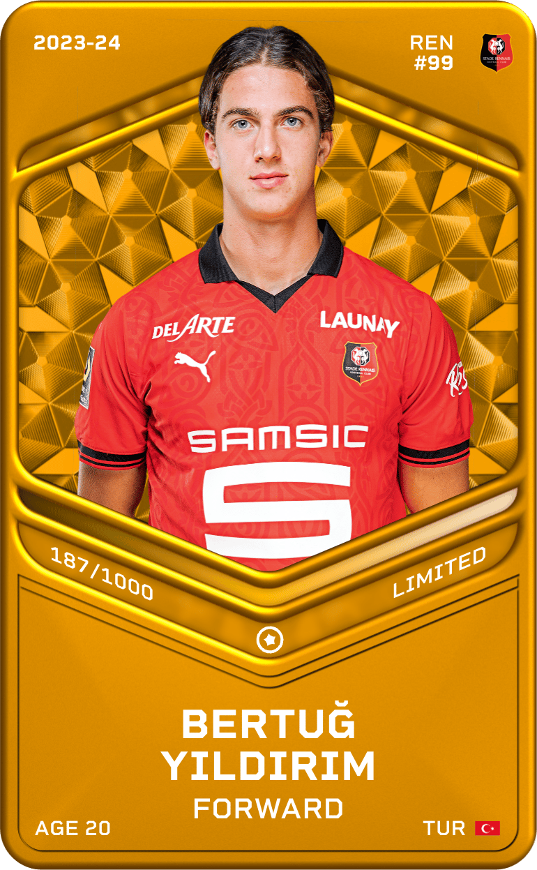 Bertuğ Yıldırım 2023-24 • Limited 187/1000