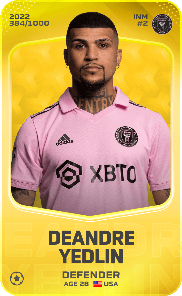 DeAndre Yedlin 2022-23 • Limited 384/1000