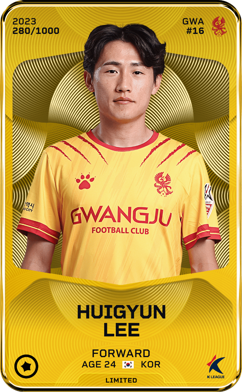 Huigyun LEE 2023-24 • Limited 280/1000