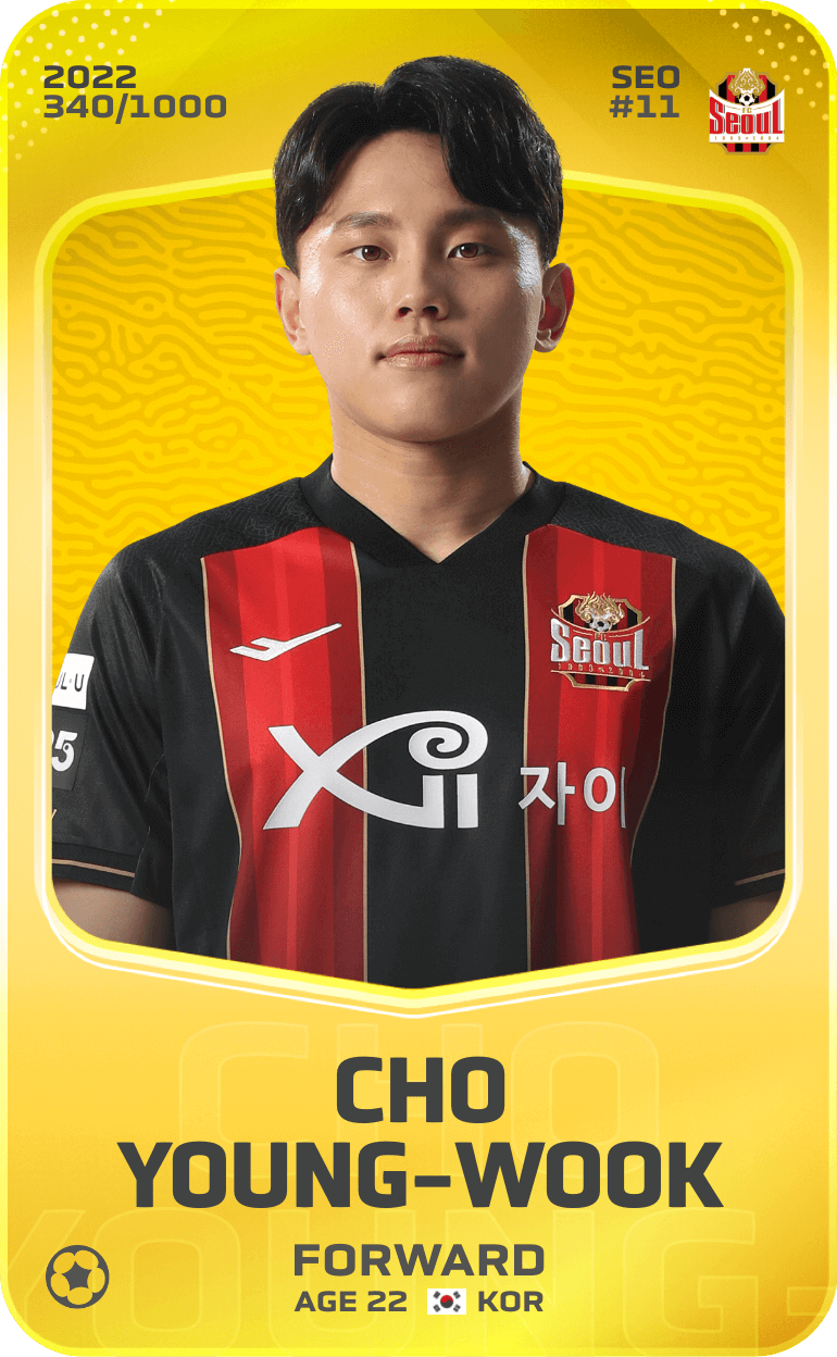 Cho Young-Wook 2022-23 • Limited 340/1000