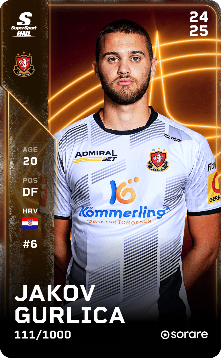 Jakov Gurlica 2024-25 • Limited 111/1000