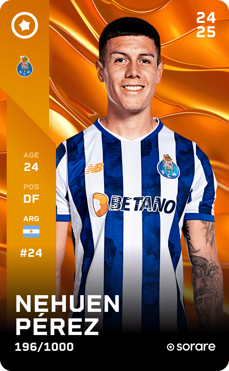Nehuen Pérez 2024-25 • Limited 196/1000