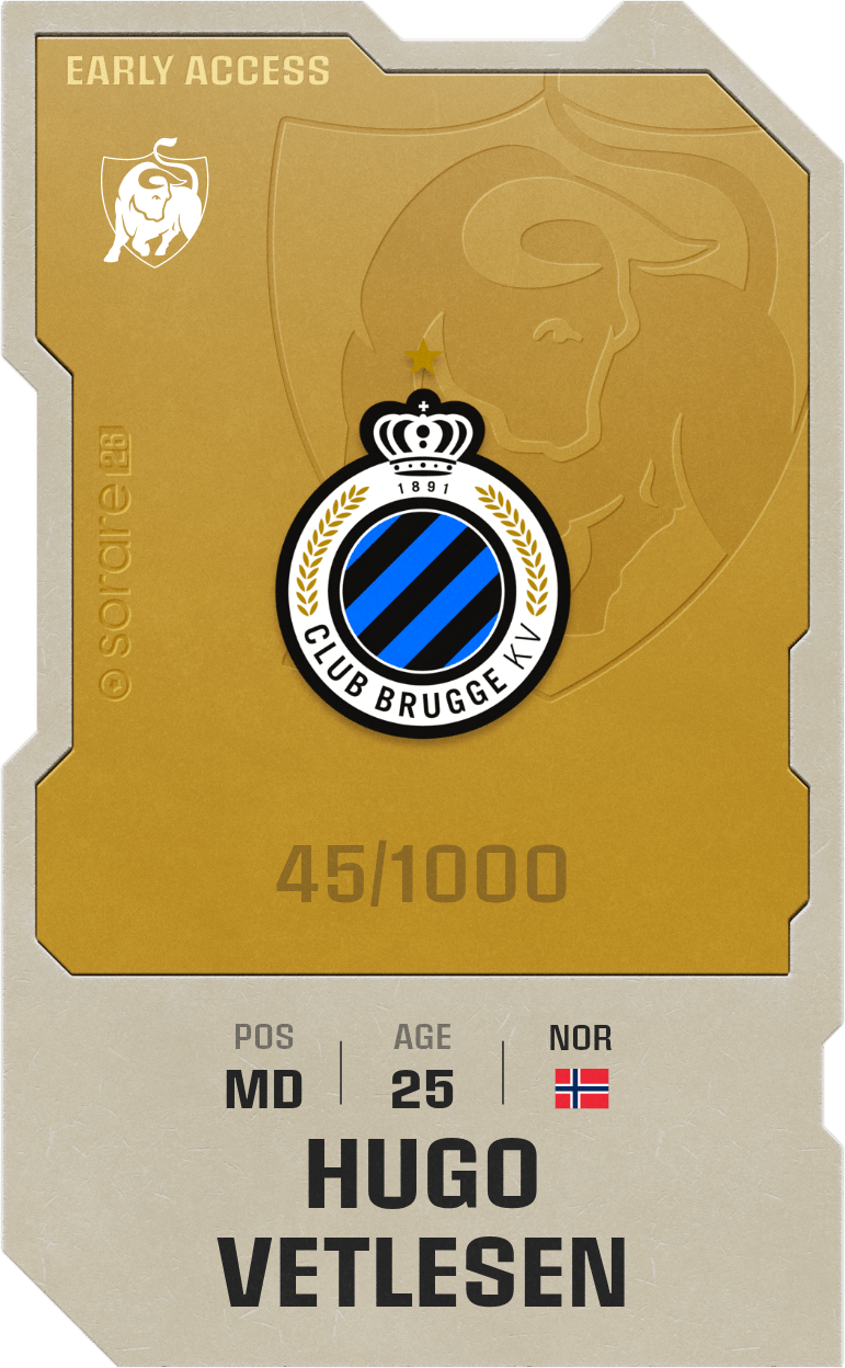 Hugo Vetlesen 2025-26 • Limited 45/1000