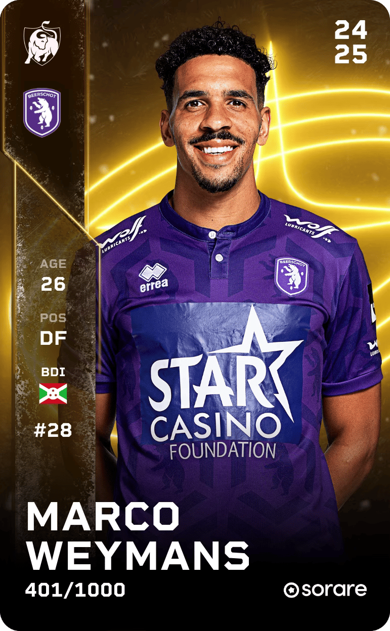 Marco Weymans 2024-25 • Limited 401/1000