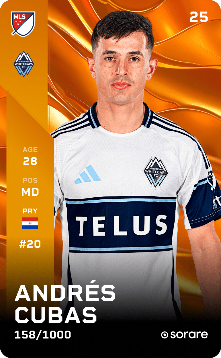 Andrés Cubas 2025-26 • Limited 158/1000