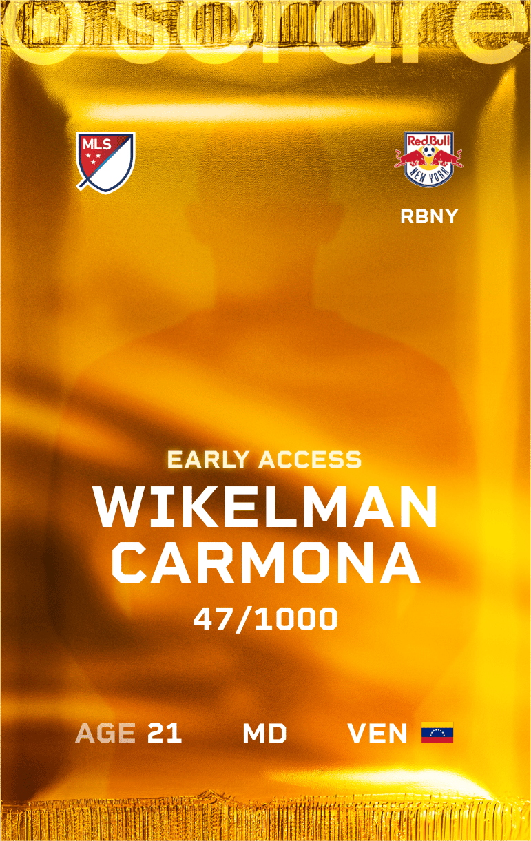 Wikelman Carmona 2025-26 • Limited 47/1000