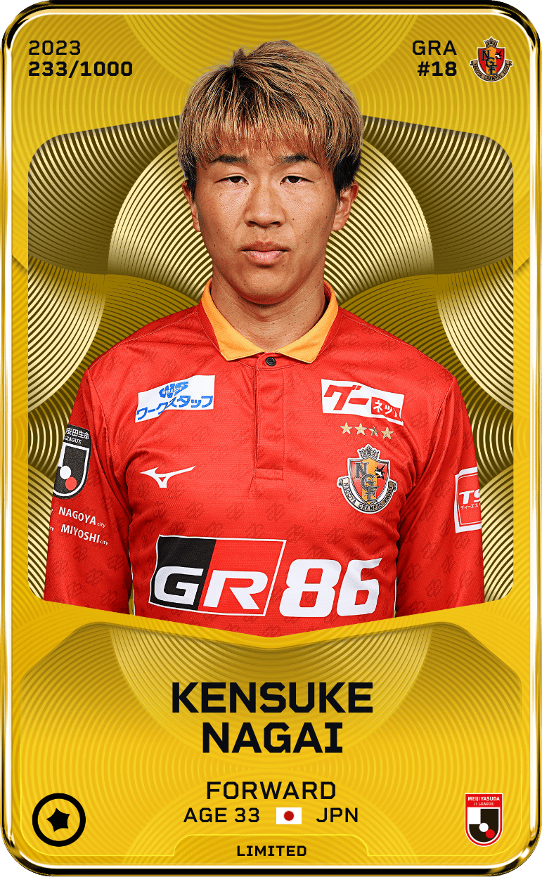 Kensuke Nagai 2023-24 • Limited 233/1000