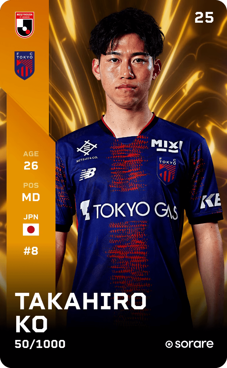 Takahiro Ko 2025-26 • Limited 50/1000