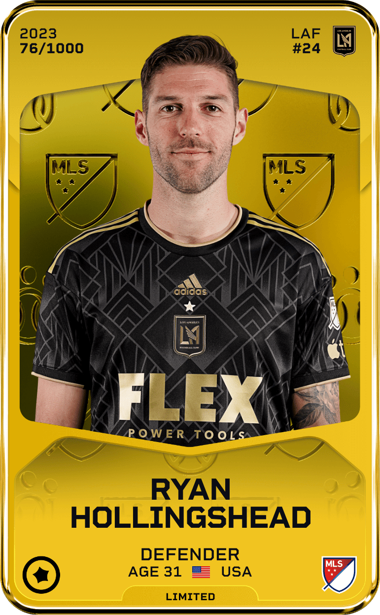 Ryan Hollingshead 2023-24 • Limited 76/1000
