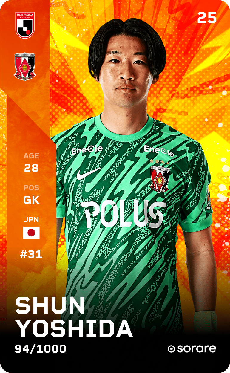Shun Yoshida 2025-26 • Limited 94/1000