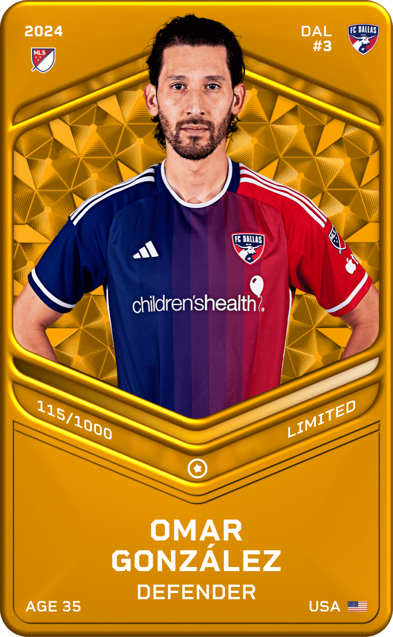Omar González  2024-25 • Limited 115/1000