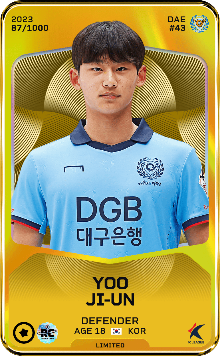 Yoo Ji-Un 2023-24 • Limited 87/1000