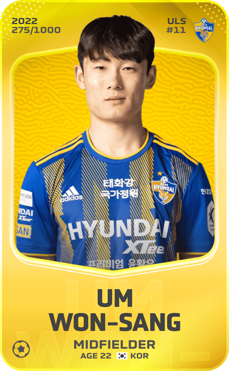 Um Won-Sang  2022-23 • Limited 275/1000