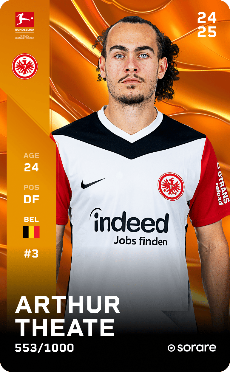 Arthur Theate 2024-25 • Limited 553/1000