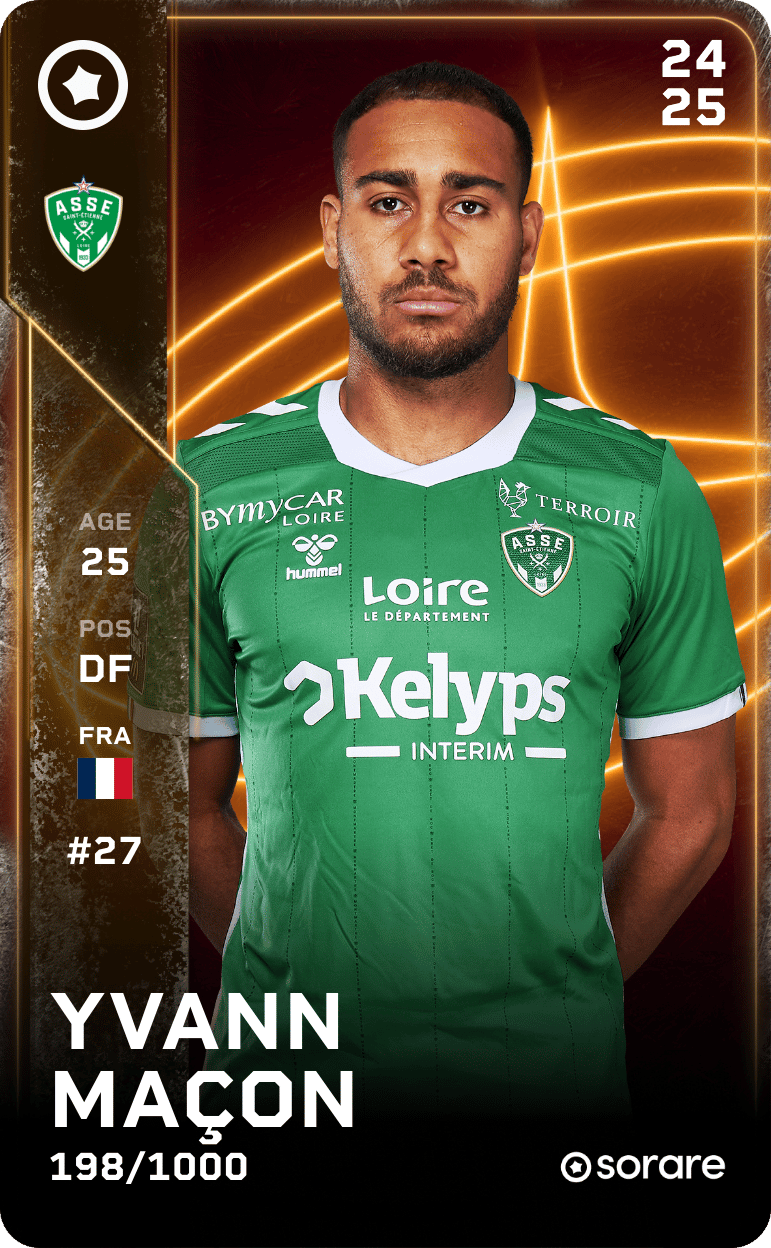 Yvann Maçon 2024-25 • Limited 198/1000