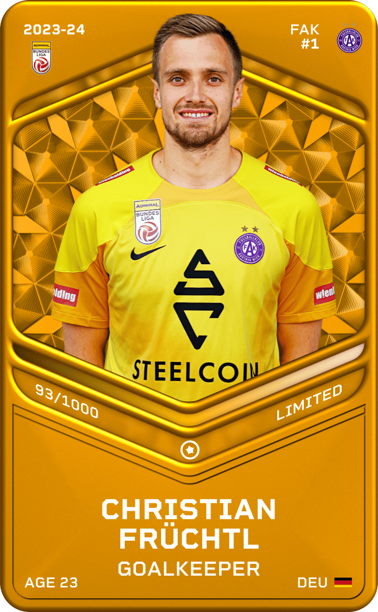 Christian Früchtl 2023-24 • Limited 93/1000