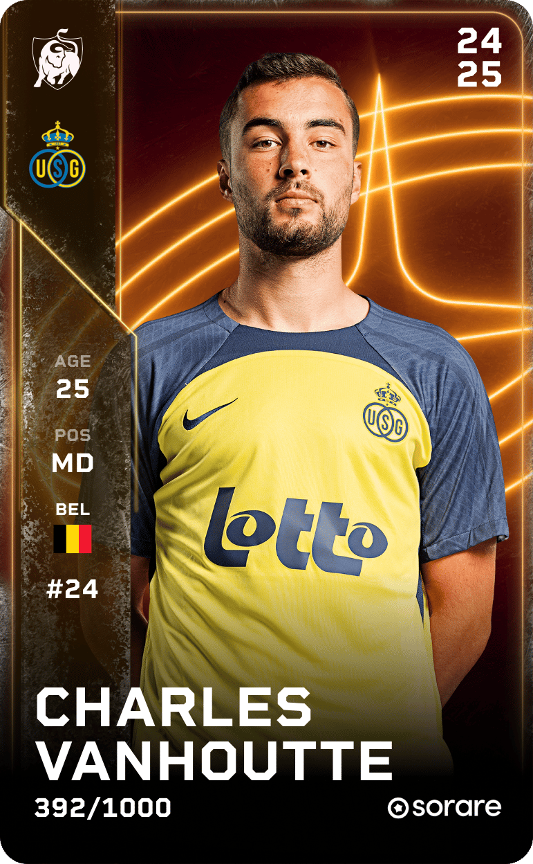 Charles Vanhoutte 2024-25 • Limited 392/1000