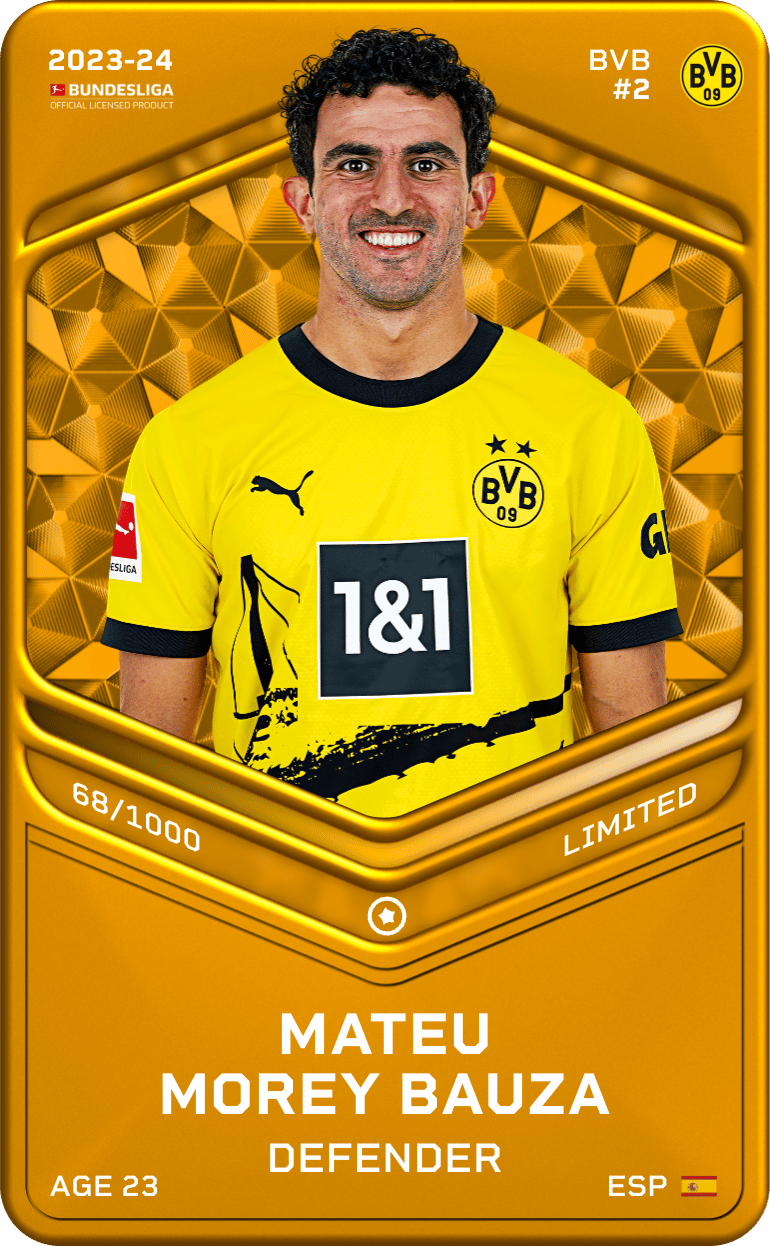 Mateu Morey Bauza 2023-24 • Limited 68/1000