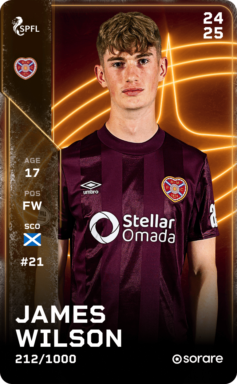 James Wilson 2024-25 • Limited 212/1000