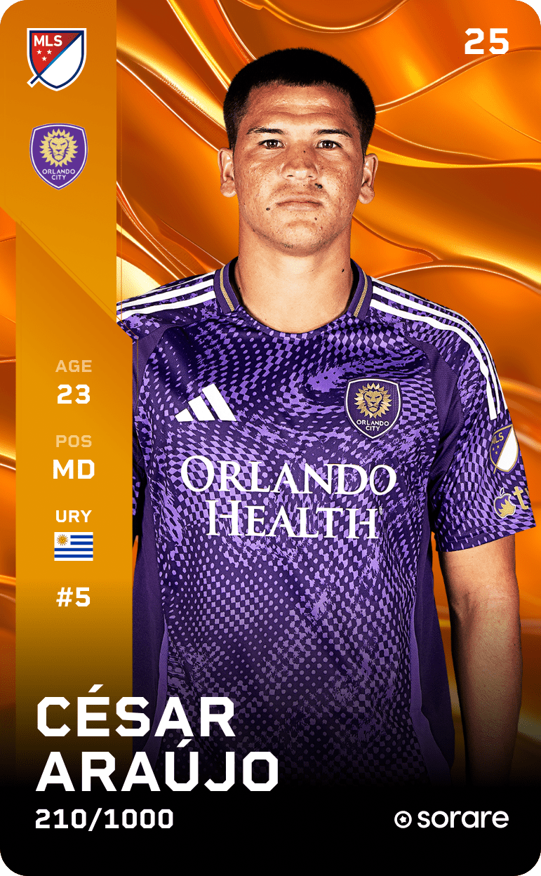 César Araújo 2025-26 • Limited 210/1000