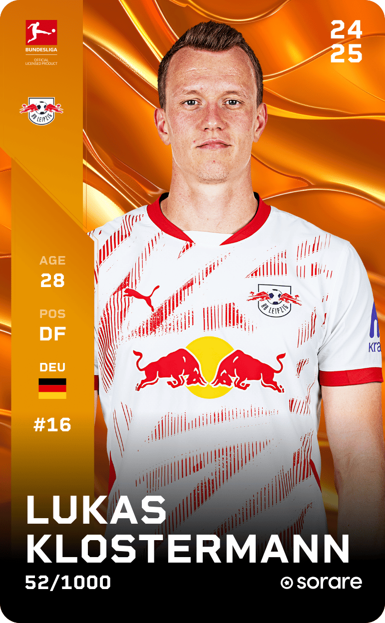 Lukas Klostermann 2024-25 • Limited 52/1000
