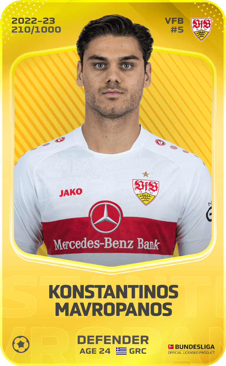Konstantinos Mavropanos 2022-23 • Limited 210/1000