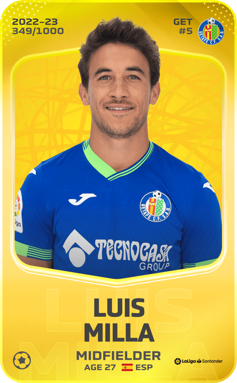 Luis Milla 2022-23 • Limited 349/1000