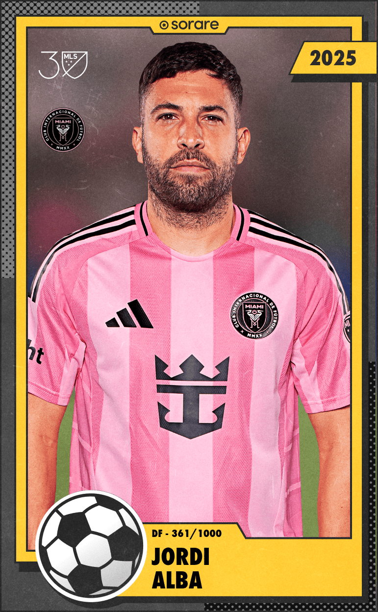 Jordi Alba 2025-26 • Limited 361/1000