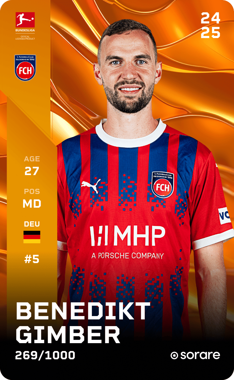 Benedikt Gimber 2024-25 • Limited 269/1000