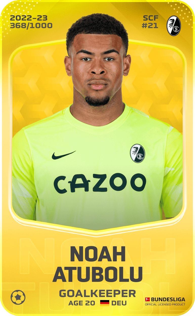 Noah Atubolu 2022-23 • Limited 368/1000