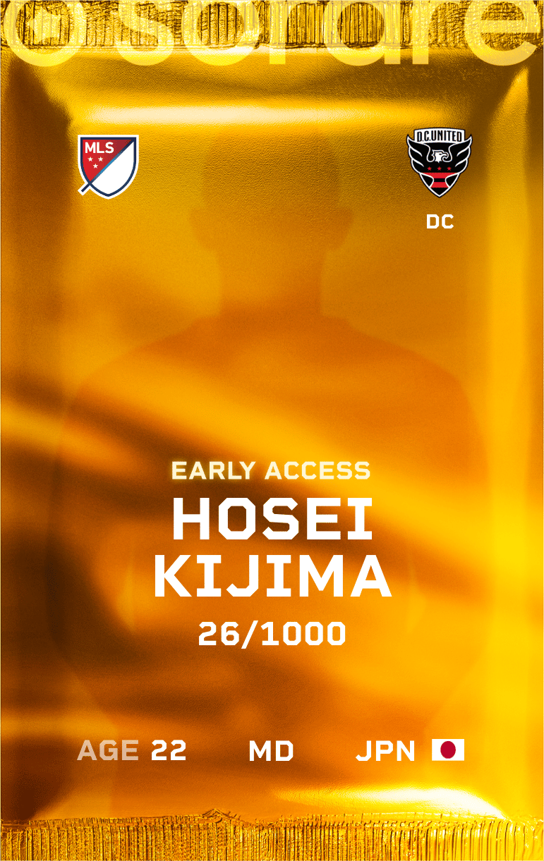 Hosei Kijima 2025-26 • Limited 26/1000