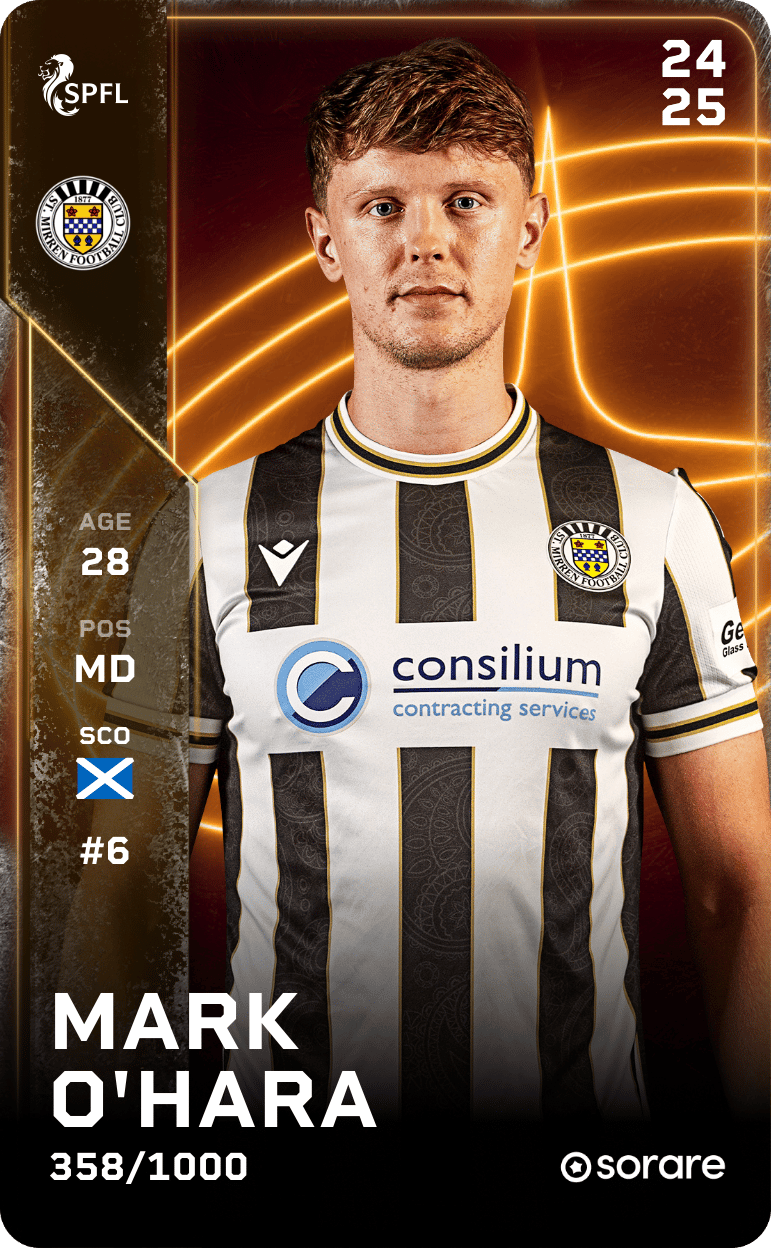 Mark O'Hara 2024-25 • Limited 358/1000