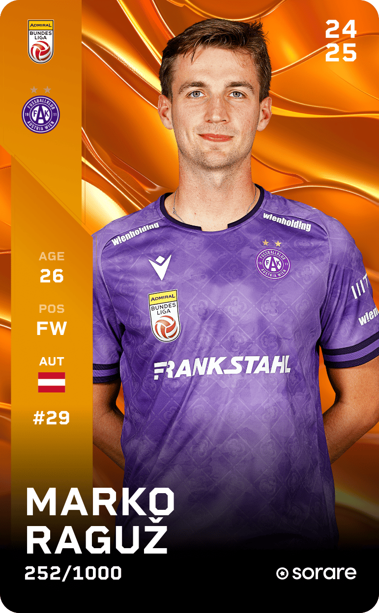 Marko Raguž 2024-25 • Limited 252/1000