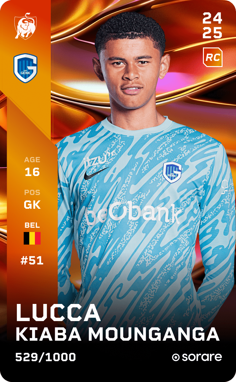 Lucca Kiaba Mounganga 2024-25 • Limited 529/1000