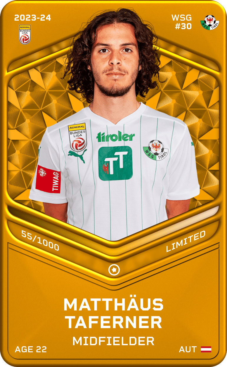 Matthäus Taferner 2023-24 • Limited 55/1000