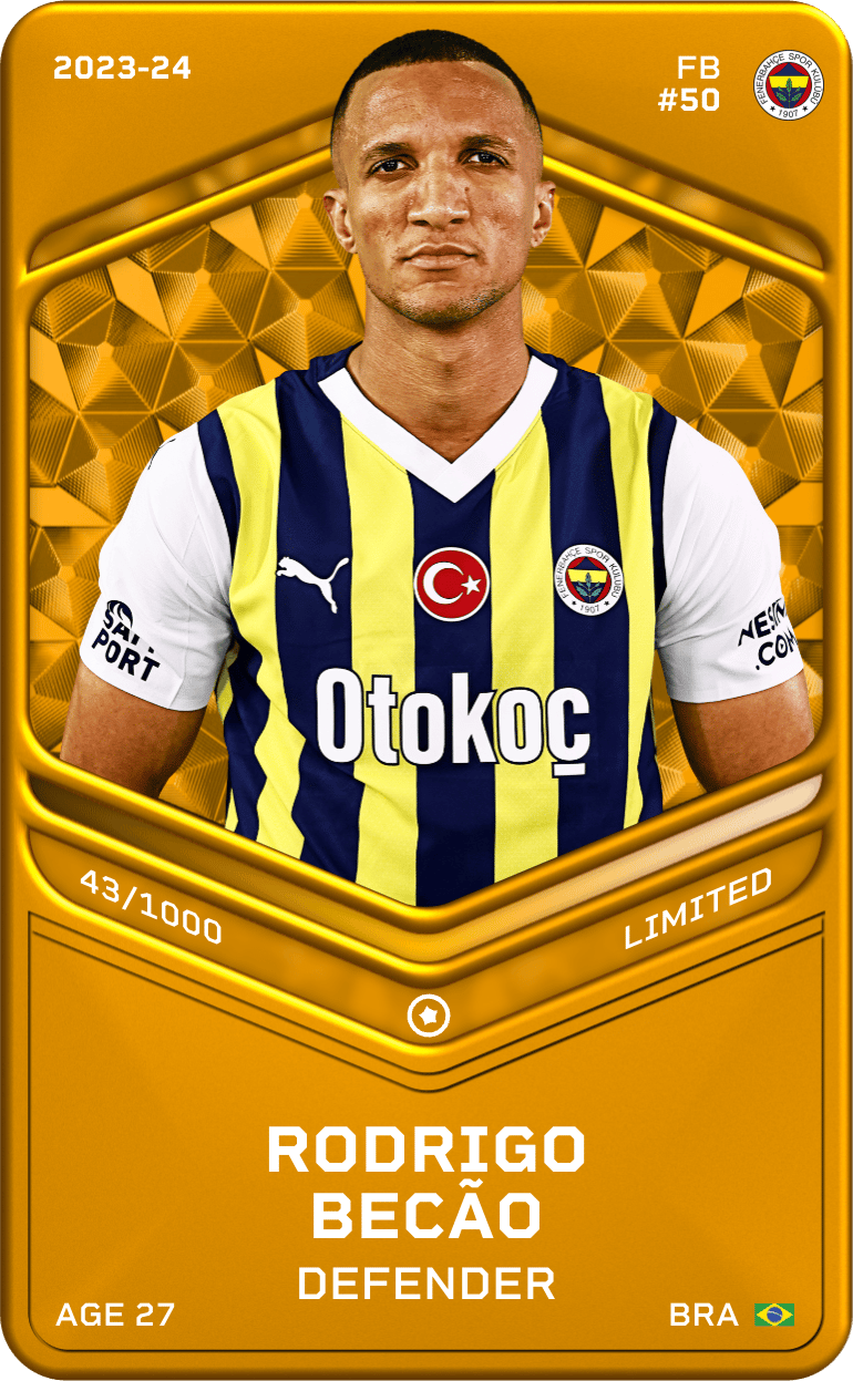 Rodrigo Becão 2023-24 • Limited 43/1000