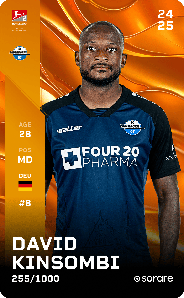 David Kinsombi 2024-25 • Limited 255/1000