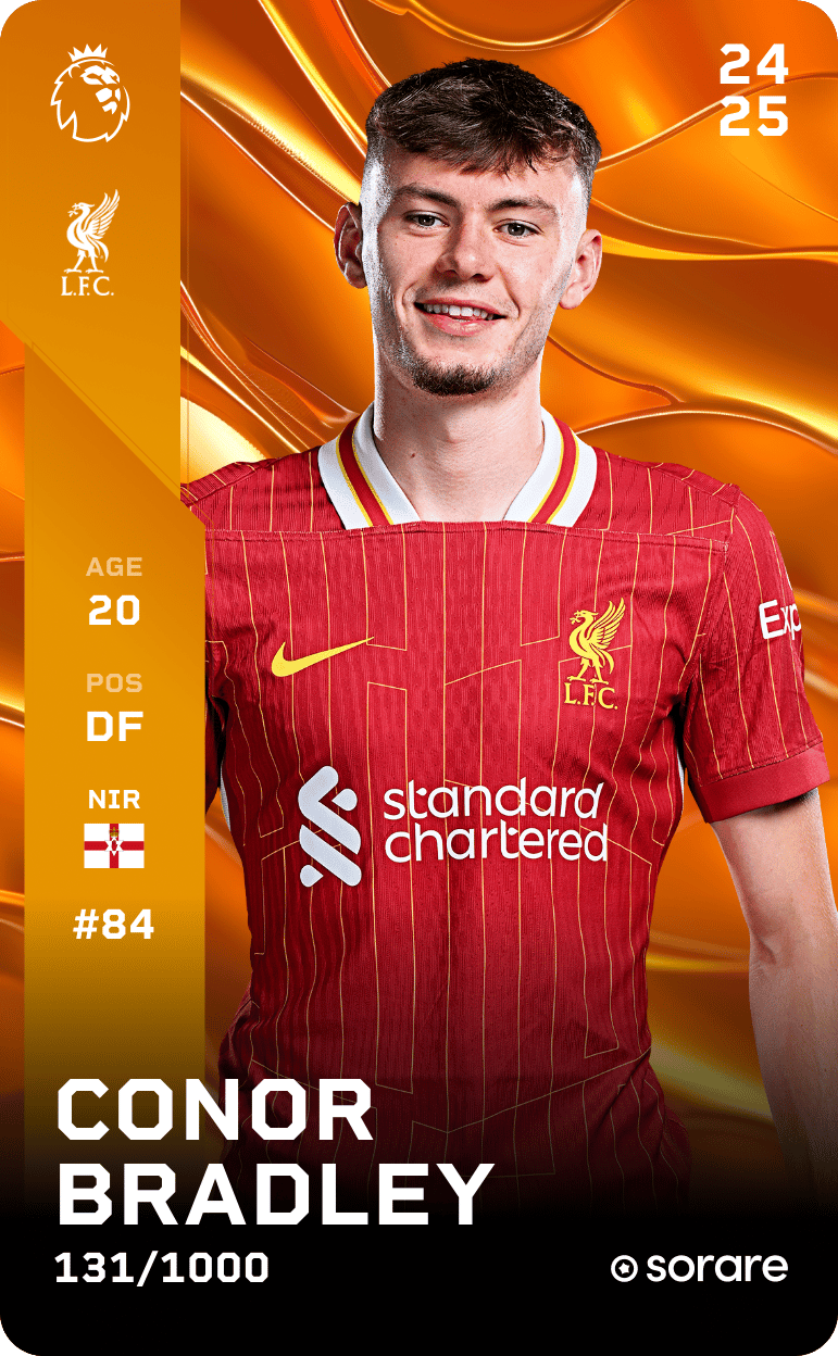 Conor Bradley 2024-25 • Limited 131/1000