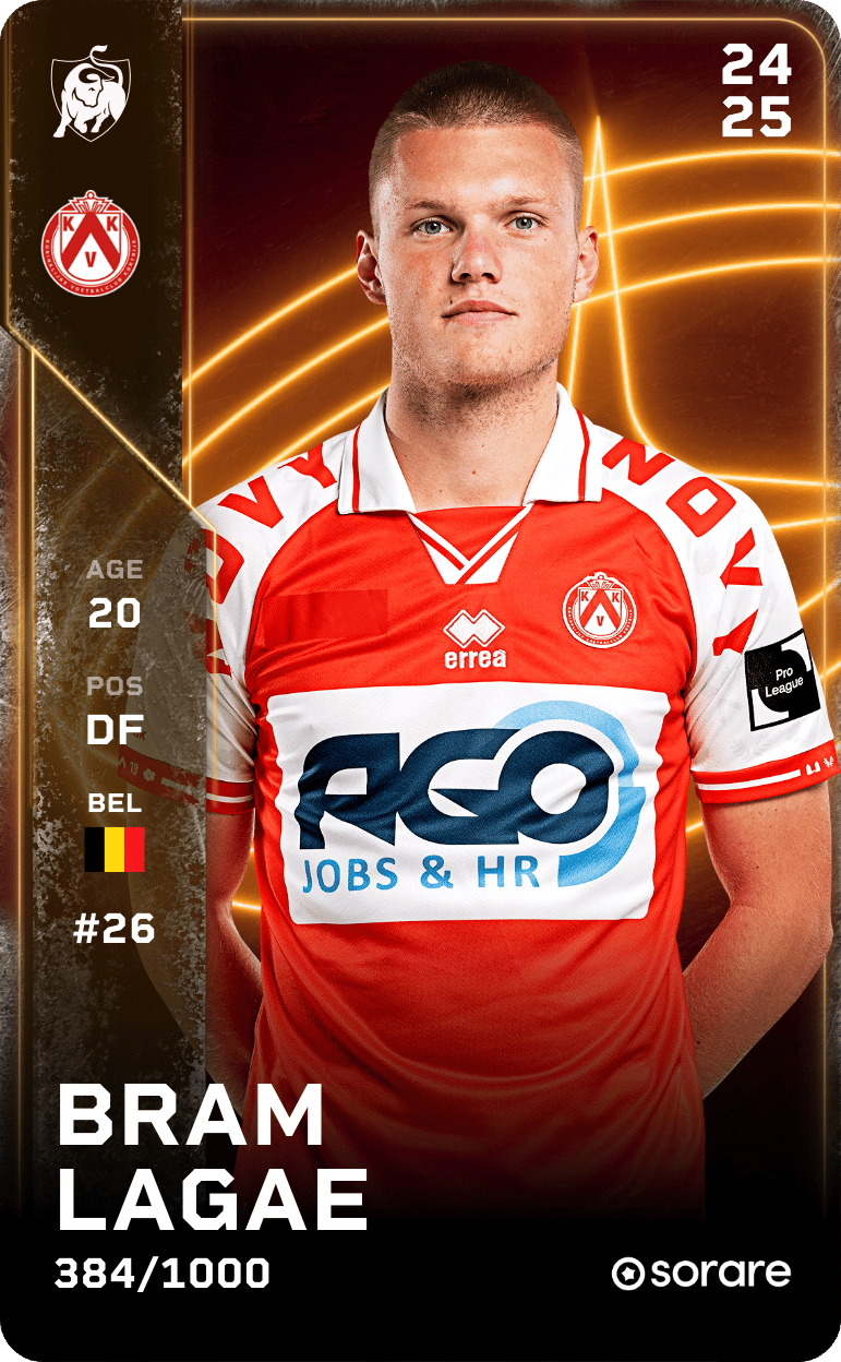Bram Lagae 2024-25 • Limited 384/1000