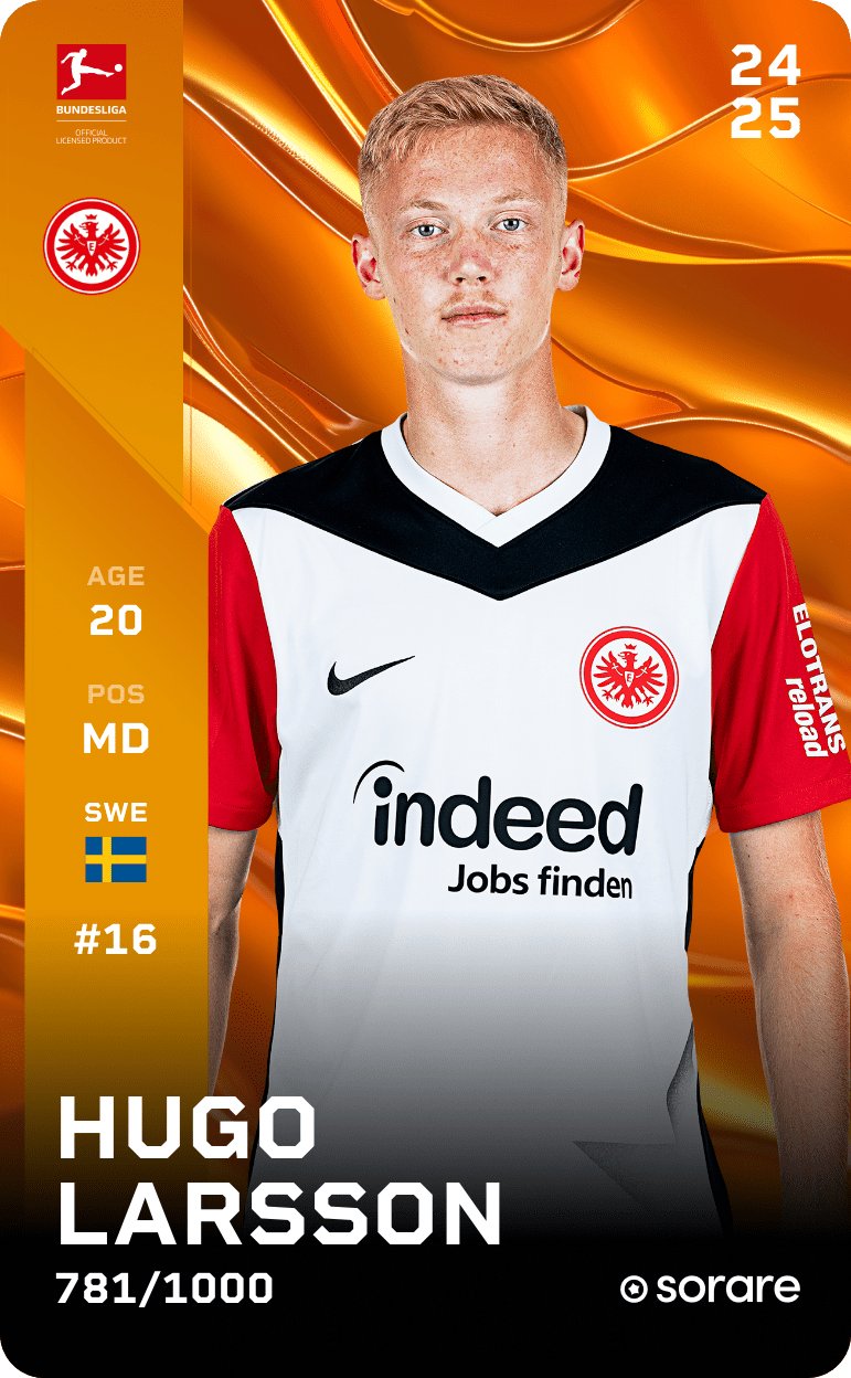 Hugo Larsson 2024-25 • Limited 781/1000