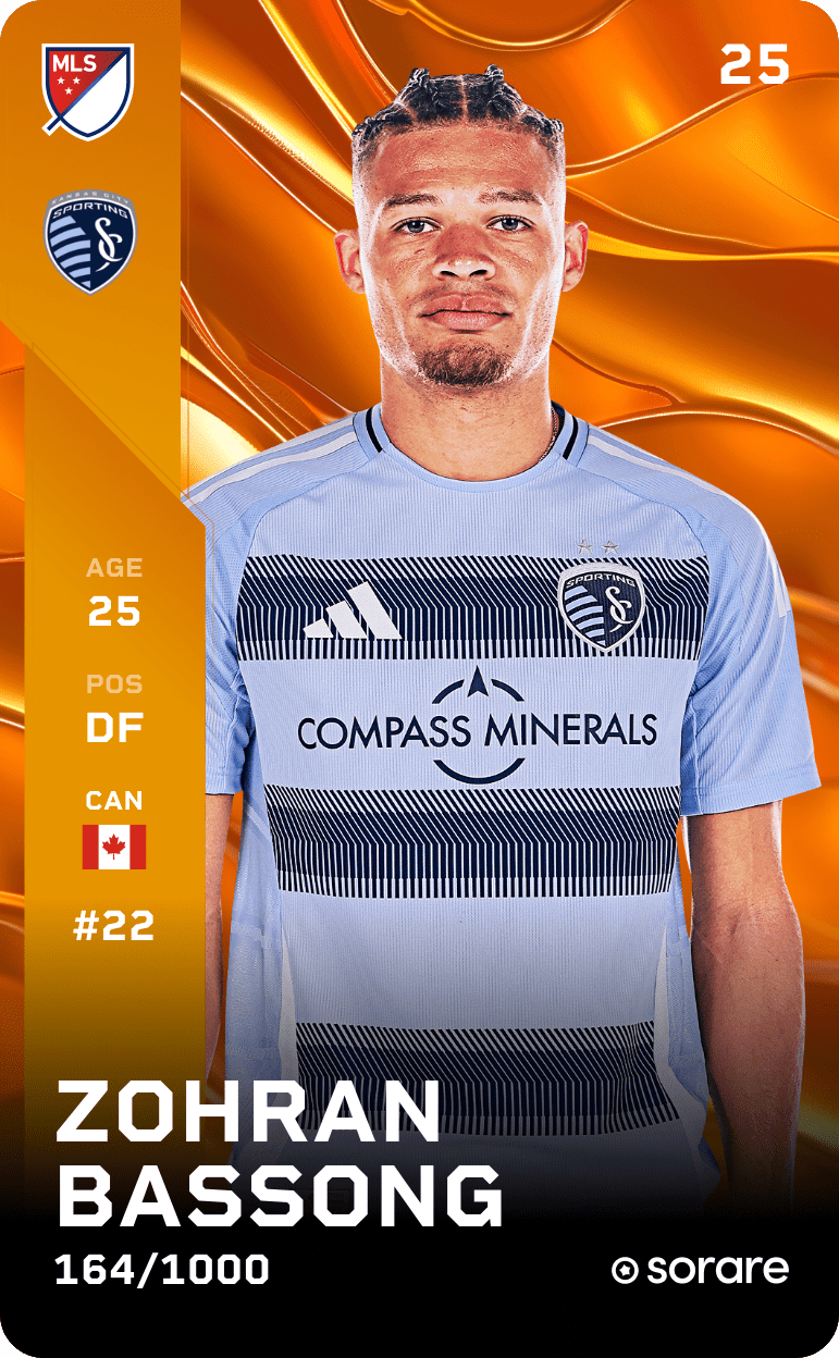Zohran Bassong 2025-26 • Limited 164/1000