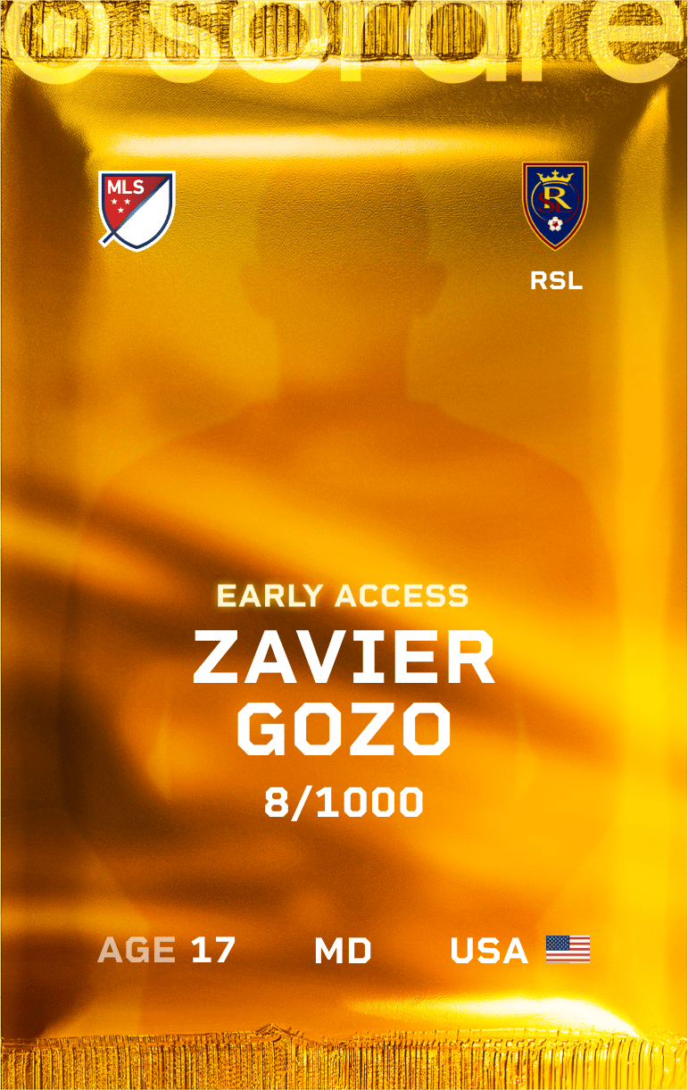 Zavier Gozo 2025-26 • Limited 8/1000