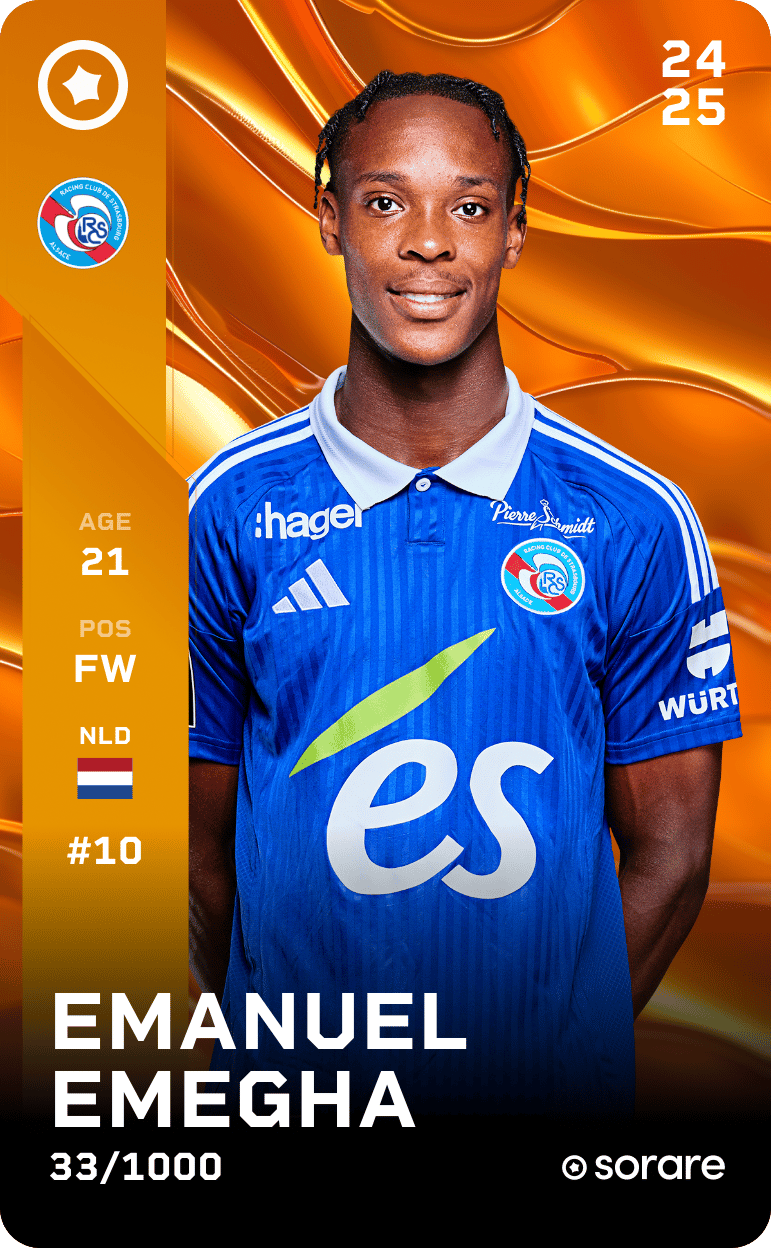 Emanuel Emegha 2024-25 • Limited 33/1000