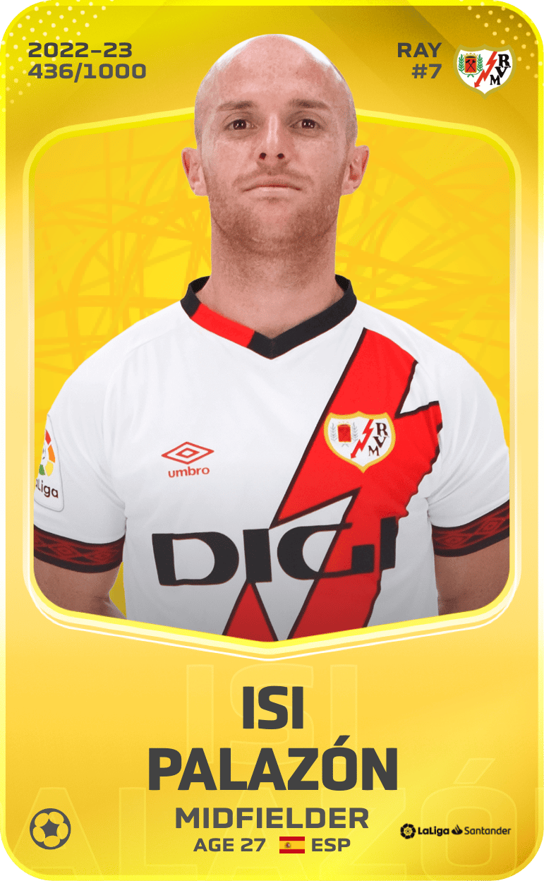 Isi Palazón 2022-23 • Limited 436/1000