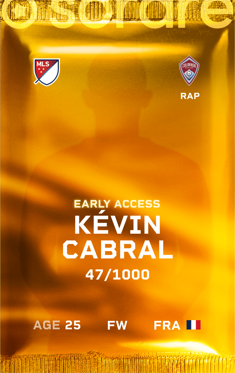 Kévin Cabral 2025-26 • Limited 47/1000