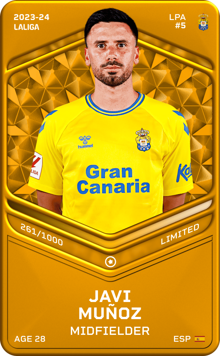Javi Muñoz 2023-24 • Limited 261/1000